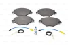 Колодка гальм. CITROEN C5 передн. (вир-во Bosch) BOSCH 0 986 424 582 (фото 3)