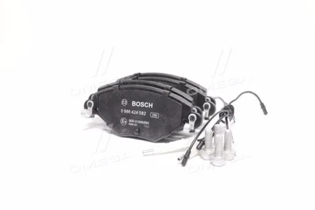Колодка гальм. CITROEN C5 передн. (вир-во Bosch) BOSCH 0 986 424 582