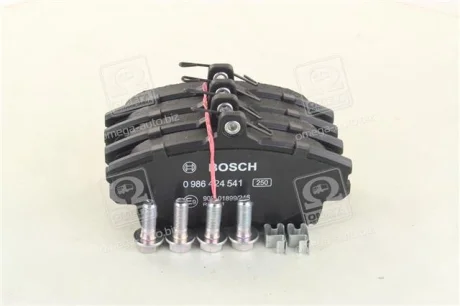 Колодка гальм. диск. MITSUBISHI COLT VI передн. (вир-во Bosch) BOSCH 0 986 424 541